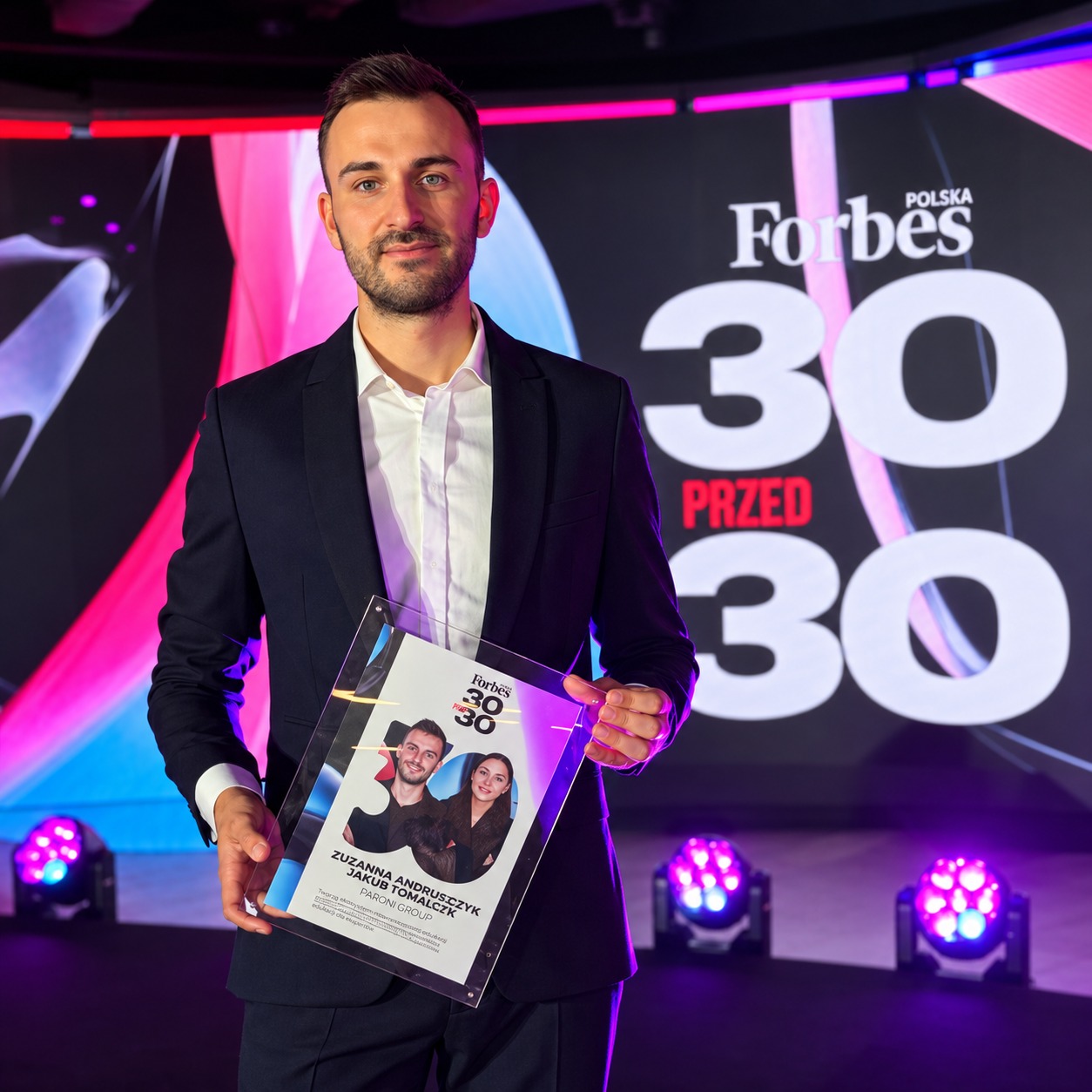Aron Formela z nagrodą Forbes 30 Under 30